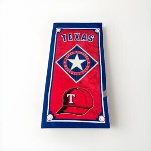 Texas Rangers MLB 28”x 56" Beach Bath Towel Wincraft Baseball World Series